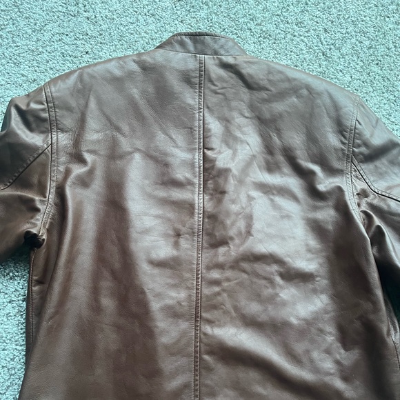 DANIER LEATHER JACKET SIZE M - Picture 6 of 6
